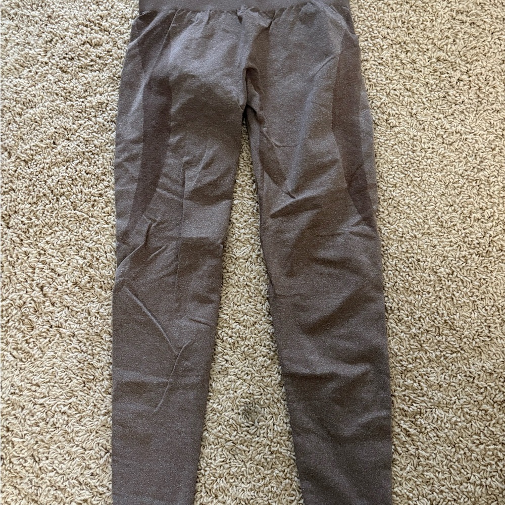 NVGTN Brown Contour Leggings, S